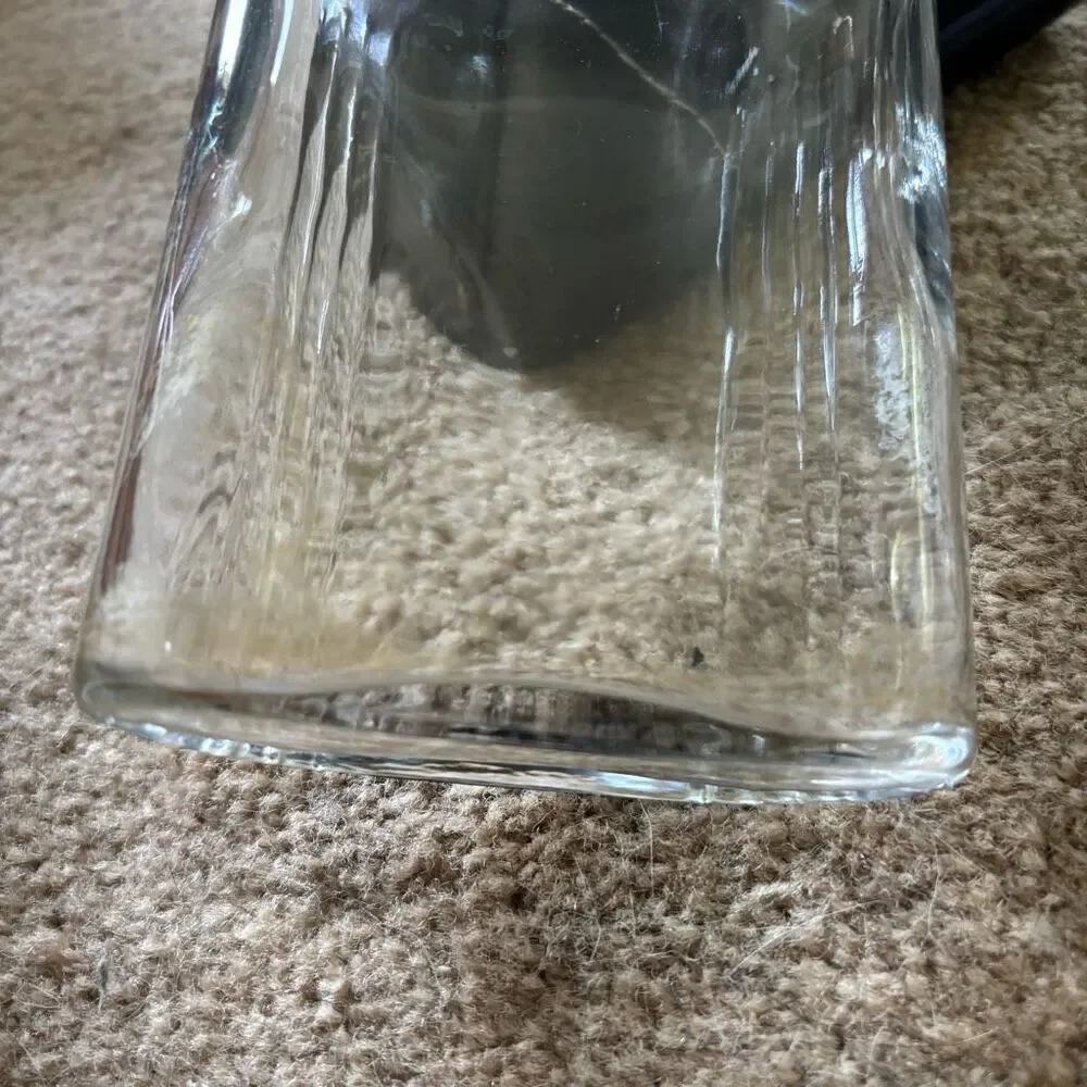 Dante Glass Flask Naugahyde Case